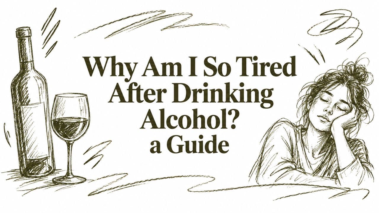 Why Am I So Tired After Drinking Alcohol? a Guide