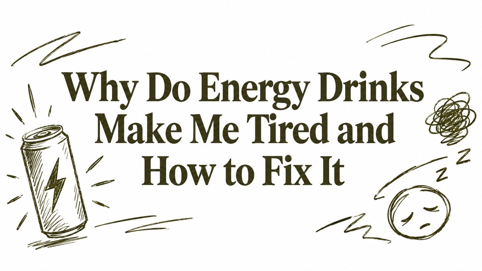Why Do Energy Drinks Make Me Tired and How to Fix It