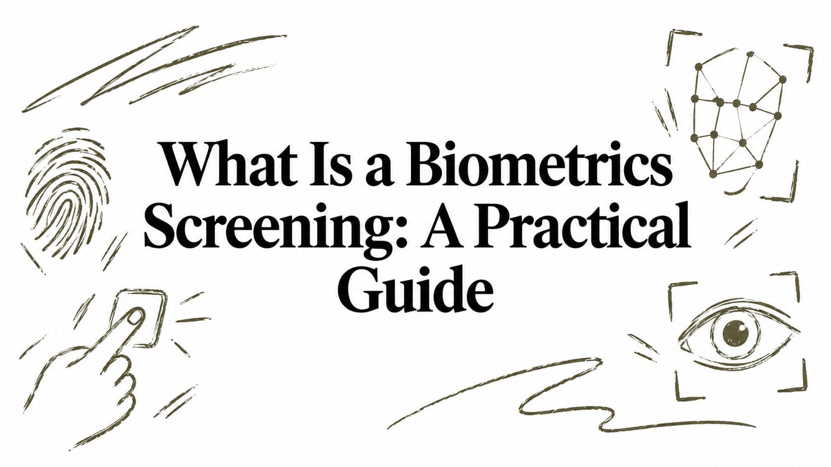 What Is a Biometrics Screening: A Practical Guide
