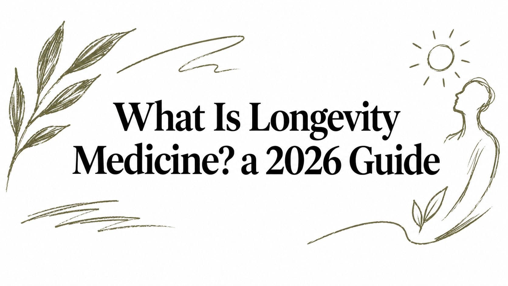 What Is Longevity Medicine? a 2026 Guide