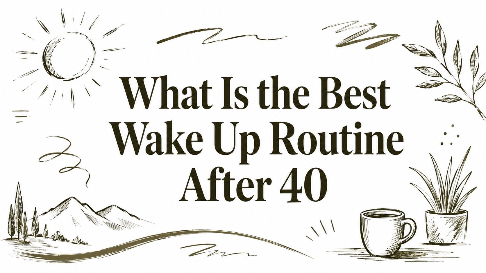 What Is the Best Wake Up Routine After 40