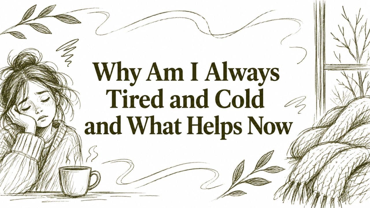 Why Am I Always Tired and Cold and What Helps Now