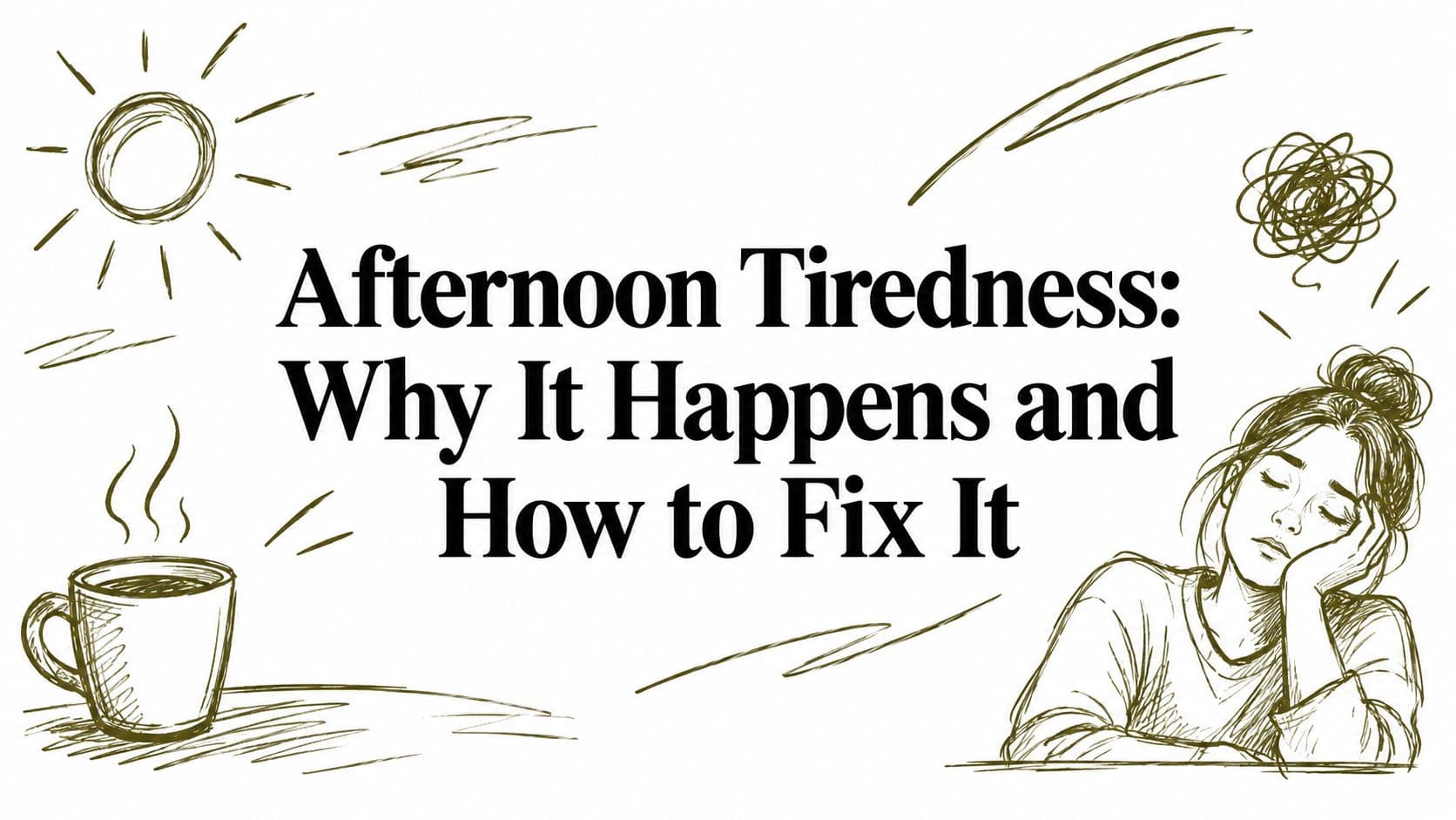 Afternoon Tiredness: Why It Happens and How to Fix It