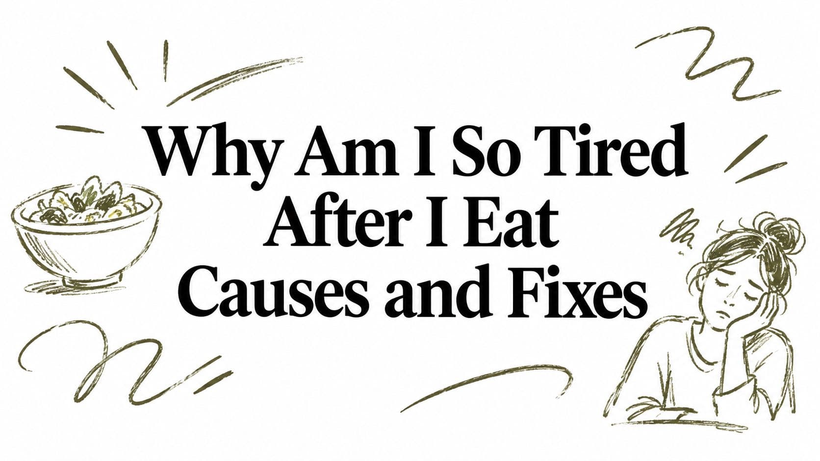 Why Am I So Tired After I Eat Causes and Fixes
