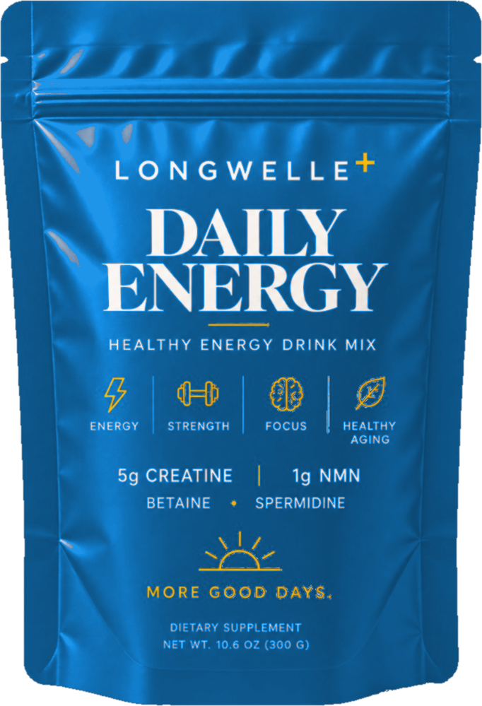 Longwelle+ Daily Energy healthy energy drink mix pouch